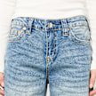 True Religion Bobbi Baggy Jean niebieski 92537 3