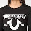 True Religion Long Sleeve Tee Slim Fit preto 92534 3