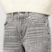 True Religion Ricky Straight Jeans siva 92555 3