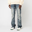 Smoke Rise Heavy Whisker Effect Jeans bleu 92684 1