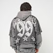 Smoke Rise Luxe Club Mesh 2-FER Hoodie siva 92695 2