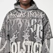 Smoke Rise Luxe Club Mesh 2-FER Hoodie grigio 92695 3
