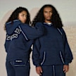 125mm x SNIPES Small Logo Essential Oversized Hoodie blau 92762 1