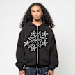 125mm x SNIPES Oversized Raglan Zip Hoodie 125mm x SNIPES schwarz 92769 2