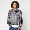 Karl Kani Small Signature Cropped Check Shirt multicolore 92782 1