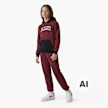 Karl Kani Serif Hoodie Junior rood 92874 4