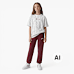 Karl Kani Serif Sweatpants Junior rojo 92881 4
