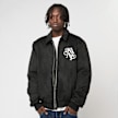 Karl Kani Kani Legacy Faux Suede Bowling Jacket zwart 92980 1