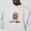 Prohibited Emblem Patch Crew Neck grijs 93077 3