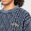 Another Cotton Lab Another Kable Knit Sweater blauw 99798 3