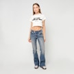 Another Cotton Lab Hot Girls Crop T-Shirt WMN bijela 93111 4
