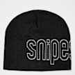 SNIPES Outline Seasonal Logo Skully Beanie zwart 93134 1