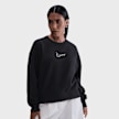 Nike   Sportswear Phoenix Fleece Oversized Crew crna 93358 1
