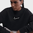 Nike   Sportswear Phoenix Fleece Oversized Crew noir 93358 3