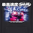 Mister Tee Drift Racing Fluffy Hoody schwarz 93441 3