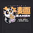 Mister Tee Best Ramen Fluffy Hoody zwart 93446 3