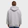 Mister Tee NYC College Letters Fluffy Hoody cinzento 93450 2