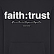 Mister Tee Faith And Trust Fluffy Hoody crna 93452 3