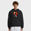 Mister Tee Pulp Fiction Jules Magazine Cover Fluffy Hoody schwarz 93455 1