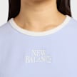 New Balance Linear Heritage Ringer T-Shirt azul 93536 3