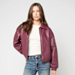 Decibel Padded PU Jacket rood 93632 1