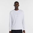 New Balance Reflective Poly Long Sleeve T-Shirt bijela 93646 1