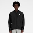 New Balance Sport Essentials Logo Fleece Full Zip czarny 93639 1