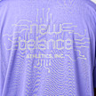 New Balance Reflective Poly T-Shirt violeta 93651 4