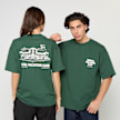 Another Cotton Lab Mental Vacation Oversized T-Shirt verde 93766 1