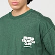 Another Cotton Lab Mental Vacation Oversized T-Shirt zelena 93766 3