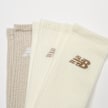 New Balance 3 Pack - Everyday Seasonal Crew beż 93913 2