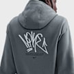 Nike   Sportswear Full-Zip Fleece Hoodie cinzento 93984 5