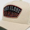 Field Grade Die Alone Twill Mesh Trucker bež 94189 4