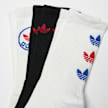 adidas Originals 3 PACK - Trefoil Crew Socks Weiß 94210 2