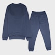 New Balance French Terry Stacked Logo Crew & Jog Set niebieski 94367 2