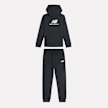 New Balance Set French Terry Stacked Logo Hoodie & Jogger czarny 94368 1