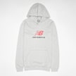 New Balance French Terry Stacked Logo Hoodie cinzento 94374 1