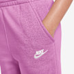 Nike   Sportswear Club Fleece Wide-Leg Low Brand Read Pant rosa 94558 3
