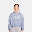 Nike   Sportswear Club Fleece Boxy Graphic Crew blau 94563 1