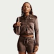 Nike   Sportswear Trend Velour Full-Zip Hoodie brun 94587 1