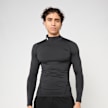 Under Armour HeatGear® Compression Mock Long Sleeve schwarz 94879 1