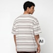Dickies East Liberty Stripe Shortsleeve Tee bege 94943 2