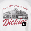 Dickies Wellsville Shortsleeve Tee blanc 94949 3