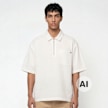 Dickies Cadiz Quarter Zip Shortsleeve Shirt bege 94947 1