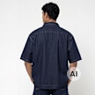 Dickies Denim Shortsleeve Shirt plava 94950 2