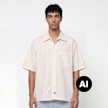 Dickies Venedocia Stripe Shortsleeve Shirt biały 94952 1