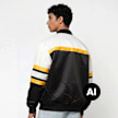 Mitchell & Ness NBA L.A. Lakers Team Color Head Coach Light Weight Satin Jacket schwarz 95043 2