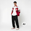 Mitchell & Ness NBA Chicago Bulls Team Color Head Coach Light Weight Satin Jacket czerwony 95040 5