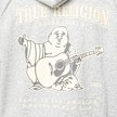 True Religion Taped Super T Cinched Zip Up szary 95077 3