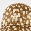 New Era 9TWENTY Animal Print MLB Los Angeles Dodgers castanho 95110 4